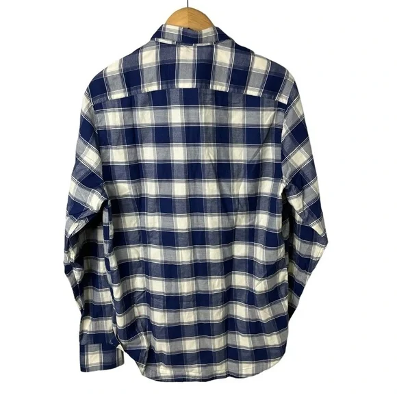 Good Man Brand Men’s Plaid Button Down Shirt Blue Size XL - Picture 3 of 6